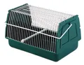 Produktbild: KERBL Transportbox mit Tragegriff Kunststoff Metallgitter Vogel Kleintier 83152