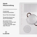 Produktbild: Klarstein Induktionskochfeld 4 Platten, Glaskeramik-Induktionskochfeld mit 4 Kochfelder, 7200 W Induktionskochfeld, Herd mit Touch-Control & Überhitzungsschutz, Effizientes Glaskeramikkochfeld