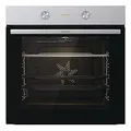 Produktbild: Gorenje BO 6717 E03X Einbau-Backofen / 77 Liter / Heißluft / ExtraSteam / GentleClose & Open / EcoClean / AirFry / PerfectGrill / PizzaMode / ChildLock / Versenkbare Knebel / Inox-Look