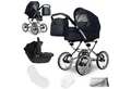 Produktbild: bergsteiger Kombi-Kinderwagen Venedig Retro-Kinderwagen 3in1, (10-tlg)