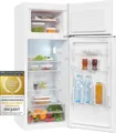 Produktbild: Exquisit Kühl- und Gefrierkombination KGC270-45-040E weiss | Standgerät | 206 l Volumen | Weiß