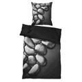 Produktbild: Sanilo Bettwäsche, Hot Stones 135 x 200 cm - schwarz