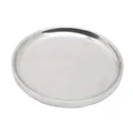 Produktbild: Kerzenteller Rund Aluminium Silber Poliert Und Der Durchmesser 12cm 0,5 Dick