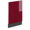 Produktbild: Vicco Frontblende, Rot, Anthrazit, Holzwerkstoff, Rechteckig, 45x57.2x1.6 cm, Küchen, Küchenmöbel, Küchenschränke, Geräteumbauschränke