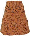 Produktbild: GURU SHOP A-Linien Rock aus Bio-Baumwolle, Bequemer Rock Organic - Caramel, Damen, Size:S