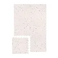 Produktbild: 3 Sprouts - Puzzlematte Baby - Spielmatte aus Schaumstoff für Kinder, Krabbelmatte, Bodenmatte, XXL - Terrazzo Hellstes Rosa