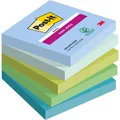 Produktbild: Post-it Haftnotizen Super Sticky Oasis, bunt, 76 x 76mm, selbstklebend, 5x 90 Blatt
