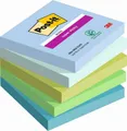 Produktbild: Post-it Super Sticky Haftnotizblock 654-5SS-OAS Haftnotizblock Super Sticky Notes Oasis Collection - 76 x