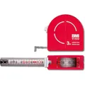 Produktbild: BMI Taschenbandmass mit Sichtfenster 3 m x 16 mm m.Zirkel (3 m) (204087)