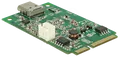 Produktbild: DELOCK 95259 - Mini PCIe I/O PCIe fullsize> 1x USB-C 3.1 Buchse