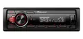 Produktbild: Pioneer MVH130DAB Auto Media Receiver Schwarz, Rot