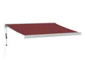 Produktbild: vidaXL Markise Markise Automatisch Burgunderrot 300x250 cm (1-St)