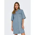 Produktbild: ONLY Jeanskleid ONLBELLE S/S BUTTON DRESS DNM GUA NOOS blau S (36)