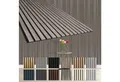Produktbild: Hexim Wanddekoobjekt AP07 (Akustikpaneele 278x60cm Holz Comfort - flexible Holzpaneele Platten Lamellenwand MDF Wandpaneele Lamellenverkleidung Wandverkleidung schalldämmend 1.67m² Vintage Oak)