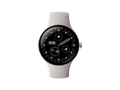 Produktbild: GOOGLE Pixel Watch 4 45 Wi-Fi Smartwatch Fluorelastomer, 150-215, Porcelain