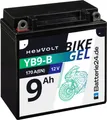 Produktbild: HeyVolt BIKE GEL Motorradbatterie YB9-B 50914 12V 9Ah