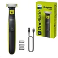 Produktbild: Philips Gesichtshaarrasierer OneBlade Face QP2724/10 Rasierer grün