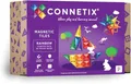 Produktbild: CONNETIX Magnetbausteine Regenbogen Starterpaket, 60 Stück, Ideales Basis Set mit Quadraten und Dreiecken, prämiertes Mint Lernspielzeug für kreatives 2D und 3D Bauen, ab 3 Jahren