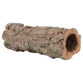 Produktbild: Korkröhre 25 cm lang, schmal (Ø 5-7 cm) - Natur Korkrinde, Terrarium & Aquarium Dekoration, Versteck für Reptilien, Nager, Hamster, schädlingsfrei, unbehandelt