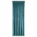 Produktbild: Samtvorhänge Dunkel Türkis SAMT VORHANG Velours Vorhänge Kräuselband Durchzug
