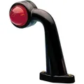 Produktbild: HELLA 2XS 950 071-031 Umrissleuchte - Begrenzungsleuchte - Anhänger - Wohnwagen - Halogen - 24V - Anbau - ECE/ADR/GGVS - Lichtscheibenfarbe: milchweiß/rot/weiß - seitlicher Anbau