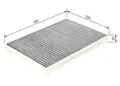 Produktbild: BOSCH Innenraumfilter Pollenfilter Filter Innenraumluft 1 987 435 560