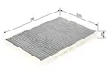Produktbild: BOSCH Filter, Innenraumluft 1 987 435 560 für AUDI BENTLEY