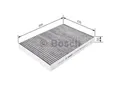 Produktbild: BOSCH 1 987 435 560 Innenraumfilter Filter Pollenfilter für AUDI BENTLEY