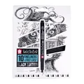 Produktbild: SAKURA Pigma Micron Fineliners 10er Set + Etui | Wasserfeste schwarze Tinte, verschiedene Größen | Stifte zum Schreiben, Zeichnen & Journaling