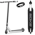Produktbild: Stunt Scooter SOKE EVO Street Silber Freestyle ABEC-9 100mm T-Bar