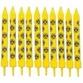Produktbild: BVB Geburtstagskerzen 10er Set Borussia Dortmund Kerzen Kerzenhalter Fanartikel