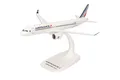 Produktbild: herpa Snap-Fit Modellflugzeug Air France Airbus A220-300, Miniatur im Maßstab 1:200, Sammlerstück, Modell mit Standfuß, Kunststoff