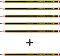 Produktbild: STAEDTLER Bleistift Noris 120 Nr. 2 HB SPARPACK 5+1 Gratis