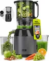Produktbild: Lebenlang Slow Juicer Entsafter mit großer Öffnung, Für ganze Früchte und Gemüse, Rezepte, 250 W, BPA-Frei, Hohe Saftausbeute, Erhalt der Nährstoffe