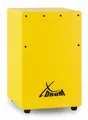 Produktbild: Gelbe Kinder Cajon mit nur 36 cm Höhe als tolles Trommelmöbel im Kinderzimmer