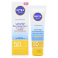 Produktbild: NIVEA SUN UV Gesicht Getönter Sonnenschutz LSF 50 Mittlerer Hauttyp 50 ml Nicht Fettend