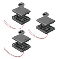 Produktbild: 3x Batteriehalter für 4x Mignon AA Akkuhalter Batteriefach mit Schalter Ein Aus