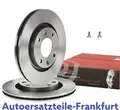 Produktbild: 2x BREMBO Bremsscheiben VORNE OPEL CORSA  F CROSSLAND + CITROEN PEUGEOT C2 C3 C4