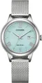 Produktbild: Citizen Solaruhr EW2621-75M, Armbanduhr, Damenuhr, Edelstahlarmband, analog, Datum, Eco-Drive