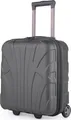 Produktbild: Suitline - Handgepäck 45x36x20 cm kleiner Koffer EasyJet Underseat Trolley, Kabinenkoffer 45cm Freigepäck Flugzeug Unter-Sitz Pilotentrolley 30 Liter ,Graphit