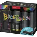 Produktbild: FABER-CASTELL Dreikant-Buntstifte Black Edition, Stifterolle