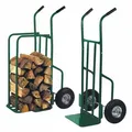 Produktbild: Toolland Sackkarre Toolland Sackkarre - Brennholzwagen für Holz, Luftreifen, Grün, Tragkr, (1-St) grün