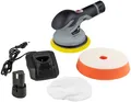 Produktbild: APA Akku-Poliermaschine APA 20999 12V, 2500 min. U/min, 5000 max. U/min, Ø 150 mm, mit Exzenter Funktion, inkl. Akku und Ladegerät