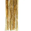 Produktbild: Creativery Lametta 24x100cm Weihnachtsbaum Christbaumschmuck Weihnachtsgirlande Karneval Fasching Disco & Party Glitzer Deko Silvesterdeko Gold