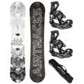 Produktbild: Airtracks Snowboard Snowboard Set Akasha Wide »Mod. 25/26 (3 St., 3er Pack), Snowboard Akasha Wide + Bindung Master + SB Bag / 152 157 159 162 cm Master L (Gr.41-44) | 162 cm