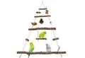 Produktbild: halmland Vogelspielplatz Hängender Vogelspielplatz für Vögel – Spiel- und Klettermöglichkeiten
