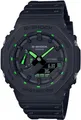 Produktbild: G-SHOCK Chronograph Quarzuhr, Armbanduhr,Herrenuhr,digital, bis 20bar wasserd.Resinarmband schwarz-neongrün