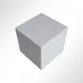 Produktbild: Basotect® G+ Absorber 20x20x20cm hellgrau  - Akustikschaum Plattenabsorber zur..