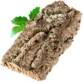 Produktbild: Korkrinde Korkstück, 30 x 15 cm (Naturkork, Zierkork) gereinigt & desinfiziert – ideal für Haustiere (Nager + Vögel) oder Basteln & Hobby (Modellbau), unbehandelte Rinde von der Korkeiche, flach