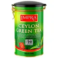 Produktbild: Impra loser grüner Ceylon Tee 250g Grüntee Metalldose